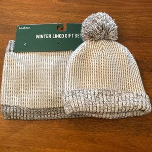 LL Bean Hat and Neck Scarf/Wrap